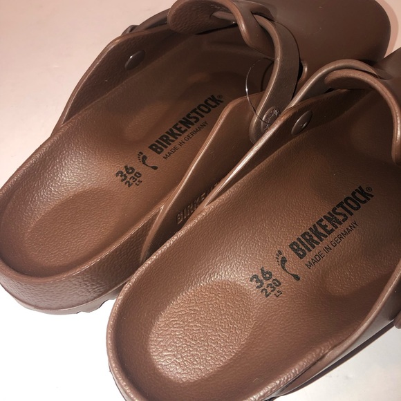 New Birkenstock x Free People Brown Boston EVA Clogs Sandals Shoes 5/36 - Picture 4 of 5